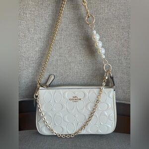 NWT!COACH NOLITA 19 IN SIGNATURE LEATHER (COACH CU000)gift receipt